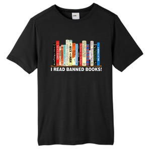 I Read Banned Books Tall Fusion ChromaSoft Performance T-Shirt