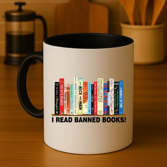 I Read Banned Books Mug