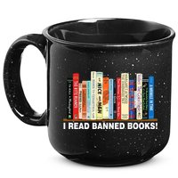I Read Banned Books 15oz Campfire Ceramic Mug