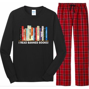 I Read Banned Books Long Sleeve Pajama Set