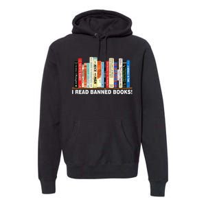 I Read Banned Books Premium Hoodie