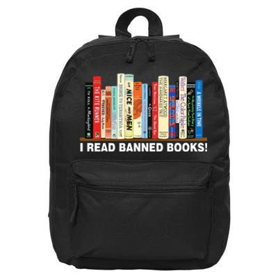 I Read Banned Books 16 in Basic Backpack