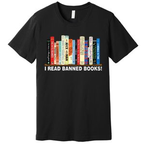 I Read Banned Books Premium T-Shirt