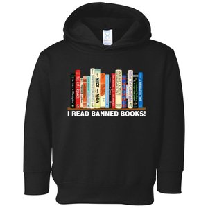 I Read Banned Books Toddler Hoodie