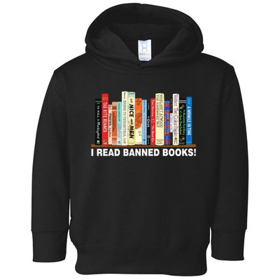 I Read Banned Books Toddler Hoodie