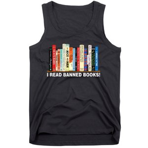 I Read Banned Books Tank Top