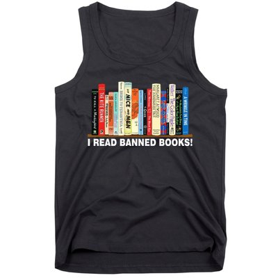 I Read Banned Books Tank Top