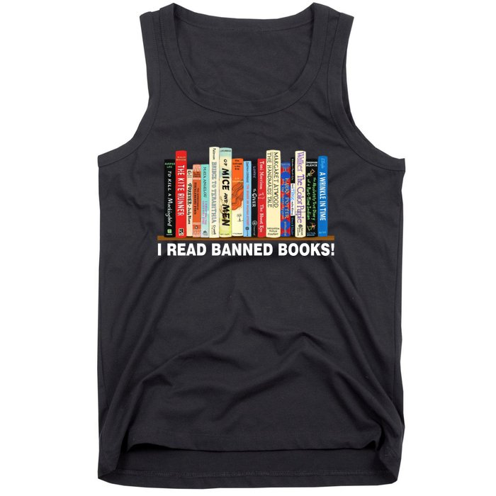 I Read Banned Books Tank Top