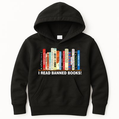 I Read Banned Books Kids Hoodie