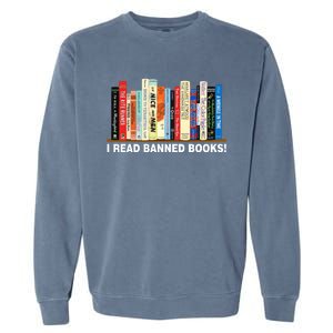 I Read Banned Books Garment-Dyed Sweatshirt