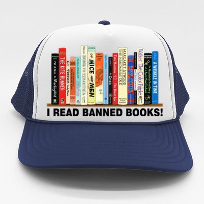 I Read Banned Books Trucker Hat