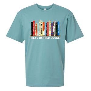 I Read Banned Books Sueded Cloud Jersey T-Shirt