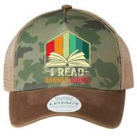 I Read Banned Books Week Librarian Freedom Reader Nerd Legacy Tie Dye Trucker Hat