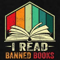 I Read Banned Books Week Librarian Freedom Reader Nerd Ladies PosiCharge Tri-Blend Wicking Tank