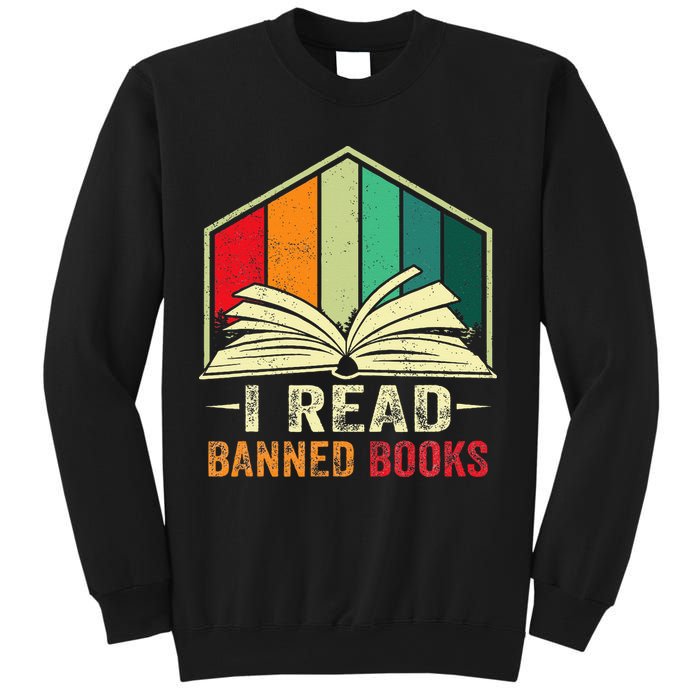 I Read Banned Books Week Librarian Freedom Reader Nerd Sweatshirt