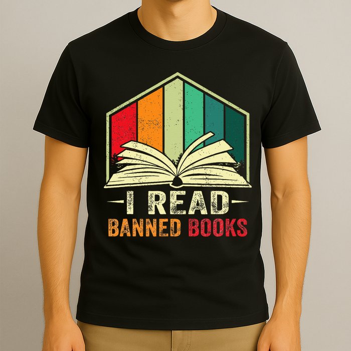 I Read Banned Books Week Librarian Freedom Reader Nerd T-Shirt