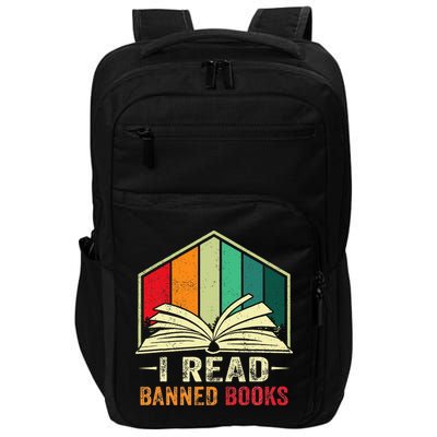 I Read Banned Books Week Librarian Freedom Reader Nerd Impact Tech Backpack