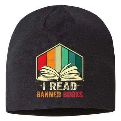 I Read Banned Books Week Librarian Freedom Reader Nerd Sustainable Beanie