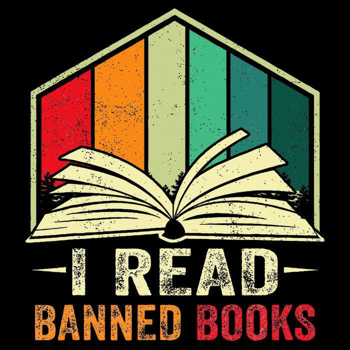 I Read Banned Books Week Librarian Freedom Reader Nerd 16 in Basic Backpack