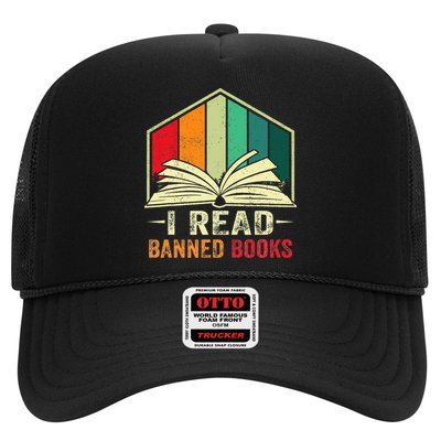 I Read Banned Books Week Librarian Freedom Reader Nerd Trucker Hat