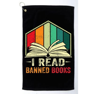 I Read Banned Books Week Librarian Freedom Reader Nerd Golf Towel