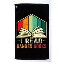 I Read Banned Books Week Librarian Freedom Reader Nerd Golf Towel