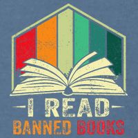 I Read Banned Books Week Librarian Freedom Reader Nerd Garment-Dyed Sweatshirt