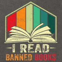 I Read Banned Books Week Librarian Freedom Reader Nerd Cotton Canvas Backpack
