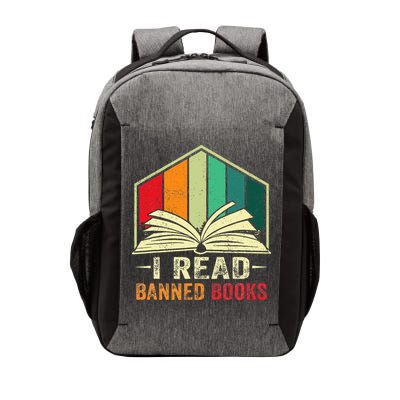 I Read Banned Books Week Librarian Freedom Reader Nerd Vector Backpack