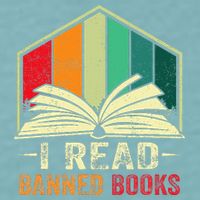 I Read Banned Books Week Librarian Freedom Reader Nerd Sueded Cloud Jersey T-Shirt