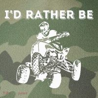 ID Rather Be Riding Quad Bikes Quad Biker Atv 4 Wheeler Legacy Tie Dye Trucker Hat