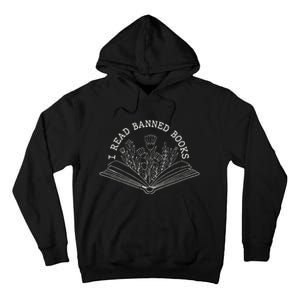 I Read Banned Books Week Librarian Reader Ban Books Tall Hoodie