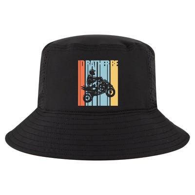 Id Rather Be Riding Quad Bikes Atv Brap Cool Comfort Performance Bucket Hat