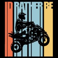 Id Rather Be Riding Quad Bikes Atv Brap Button