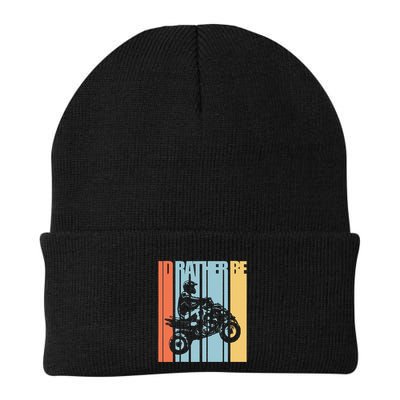 Id Rather Be Riding Quad Bikes Atv Brap Beanie