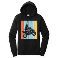 Id Rather Be Riding Quad Bikes Atv Brap Women's Pullover Hoodie