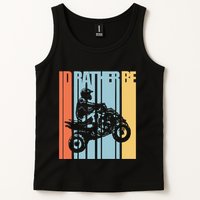 Id Rather Be Riding Quad Bikes Atv Brap Tank Top