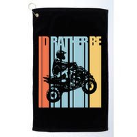 Id Rather Be Riding Quad Bikes Atv Brap Golf Towel