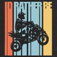 Id Rather Be Riding Quad Bikes Atv Brap Golf Towel