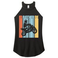Id Rather Be Riding Quad Bikes Atv Brap Women's Perfect Tri Rocker Tank