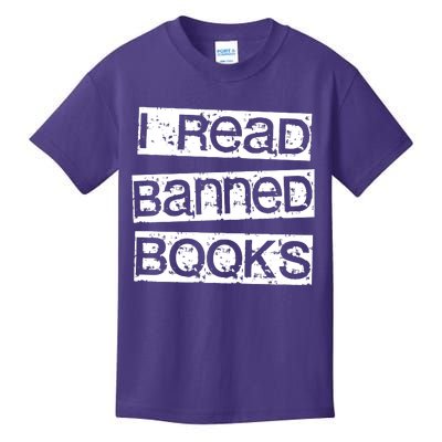 I Read Banned Books Kids T-Shirt