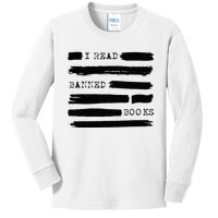 I Read Banned Books Banned Books Week Gift Librarian Teacher Kids Long Sleeve Shirt