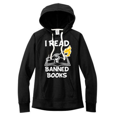 I Read Banned Books Women's Fleece Hoodie