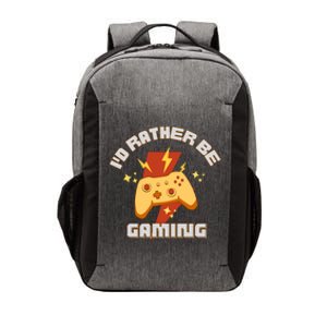 I'd Rather Be Gaming Funny Gaming Vector Backpack