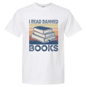 I Read Banned Books Week Librarian Freedom Reader Nerd Garment-Dyed Heavyweight T-Shirt