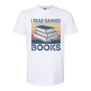 I Read Banned Books Week Librarian Freedom Reader Nerd Softstyle CVC T-Shirt