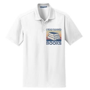 I Read Banned Books Week Librarian Freedom Reader Nerd Dry Zone Grid Polo