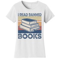 I Read Banned Books Week Librarian Freedom Reader Nerd Women's T-Shirt