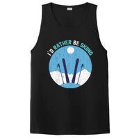 Id Rather Be Skiing Gift For Dad PosiCharge Competitor Tank