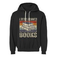 I Read Banned Books Week Librarian Freedom Garment-Dyed Fleece Hoodie